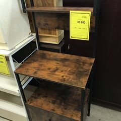 【ジャングルジャングル石津店】レンジ台 キッチン収納 調味料置き...