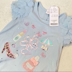 新品　120サイズ　カットソー　半袖　まとめ売り　ワンピース　トップス Tシャツの画像