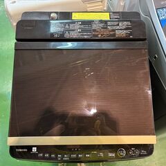【愛品館八千代店】東芝　2020年製　10.0㎏/5.0kg全自動洗濯乾燥機　AW-10SV8の画像