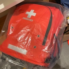 緊急時に使う救急バッグ、必要な用品一式揃ってるの画像