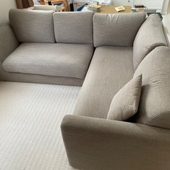 (美品)L字ソファ