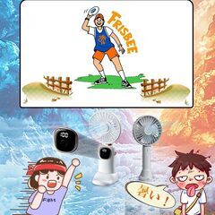 ハンディファン【2025・業界革新設計・3way使用・折り畳み】 強力 人気 携帯扇風機 小型 手持ち/首掛け/卓上 USB充電式 最大20時間動作 5段階風量調整 7枚羽根 大風量 静音 ミニ扇風機 せんぷうき 折り畳み ストラップ付き 夏の必需品 熱中症対の画像