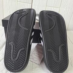 【新品..5,500円.箱アリ】adidas アディレッタクロッグ 26 ブラックの画像