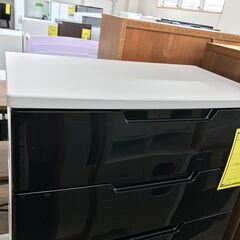 【ジャングルジャングル石津店】4段プラチェスト　プラチェスト　ブラック　チェスト おしゃれ　収納　堺市 石津の画像