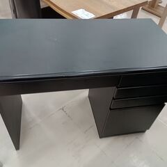リユースのサカイ栃木店★ジモティ割あり★  デスク ブラック W...