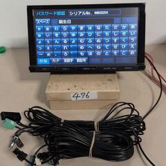 476 作動品 トヨタ 純正 SDナビ NSZT-Y64T フルセグ