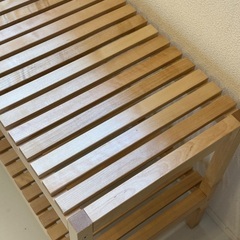 廃盤の人気商品 IKEA モルゲル ベンチの画像