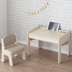 ①-2-2　未使用/新品　 キッズデスク チェア 2点セット 1...
