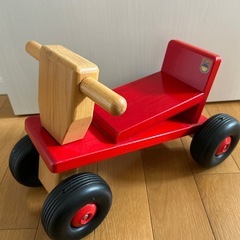 KAWAI木製バイク　四輪車