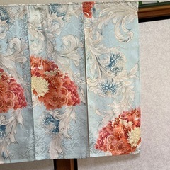 着物、振袖リメイク、暖簾、お部屋のオシャレ、横〜111–丈〜78!
の画像