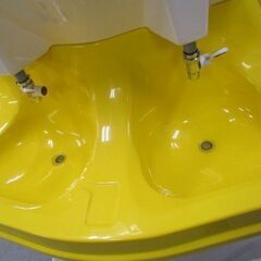 ハマネツ　屋外手洗ユニット　簡易手洗器　貯蔵式　イベント　工事現場【引き取り限定】の画像