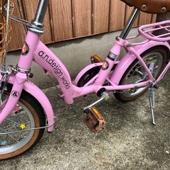 a.n.design works 14インチ　子供用自転車の画像
