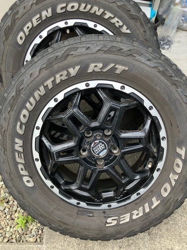 デリカD5  ロックアンドケリーホイールセット