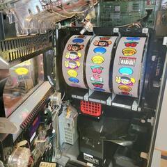 パチスロ実機5号機花火 コイン不要機 家庭用電源 美品の画像