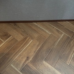 【クッションフロア】木目 住宅用 182cm巾 1.8mm厚 東リ アーバンヘリンボーン_の画像