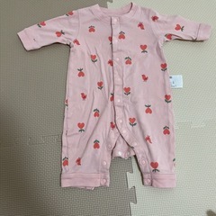 UNIQLO 長袖　ロンパース60㎝の画像