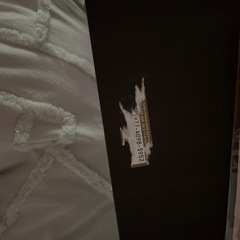 【シール跡あり】ラック付きデスクの画像