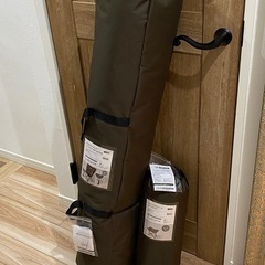 新品未使用品　ニトリ バタフライチェア オットマンスツール ブラ...