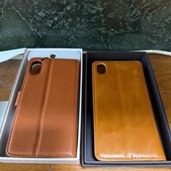 iPhone X 手帳型ケース2個セット 未使用の画像