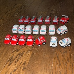 🚒🚑ミニカー🚓🚕標識セット🚥⚠️