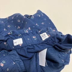 GAP 120cm Tシャツ　キュロットパンツセット　ユニコーン　花柄　ビーズ の画像