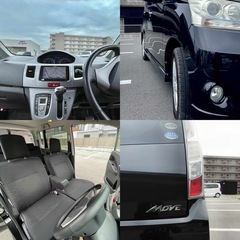 ダイハツムーブカスタム（平成23､車検1年）「9万キロー」アイドリングストップ､乗って帰れます。の画像