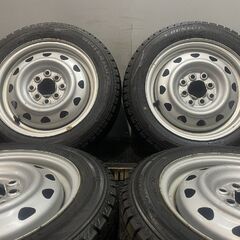 【DUNLOP WM02 155/65R14】スタッドレス【スチ...