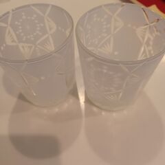 ガラスコップ