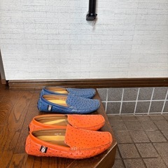 ⭕️CS3 の牛革ローファー⭕️2セットの画像
