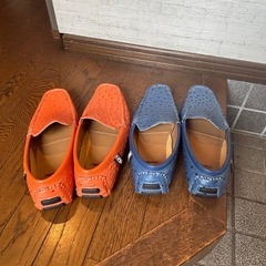 ⭕️CS3 の牛革ローファー⭕️2セットの画像