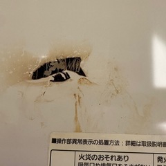 【6月下旬まで】Panasonic オーブンレンジ NE-SA2C-W 使用7ヶ月 焦げありの画像