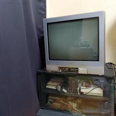 東芝ブラウン管テレビ ゲーム機付き