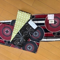 値下げしました‼️
新品未使用　 浴衣・帯セットの画像