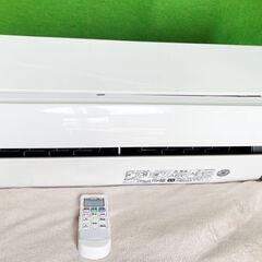 動作良好です　白くまくん RAS-AJ22H(W) スターホワイト 6畳 [2.2kW]　電源100v 2018年製 ■A-990の画像