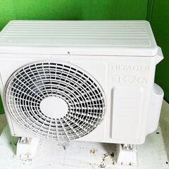 動作良好です　白くまくん RAS-AJ22H(W) スターホワイト 6畳 [2.2kW]　電源100v 2018年製 ■A-990の画像