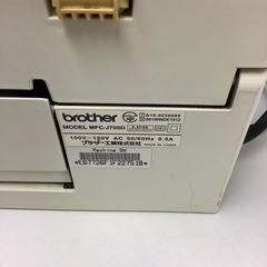 中古　ブラザー　FAX  MFCーJ700D 
の画像
