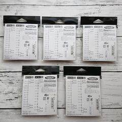【5袋セット】がまかつ 落し込み目印仕掛  3ｍ 2.5ｍ の画像