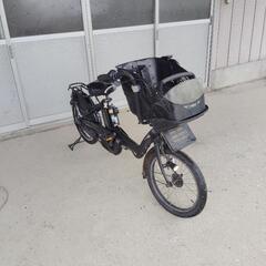 ヤマハ電動自転車前チャイルドシート子供のせの画像