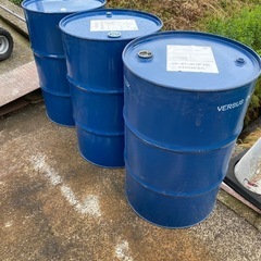 ドラム缶　200L DIY 中古品の画像
