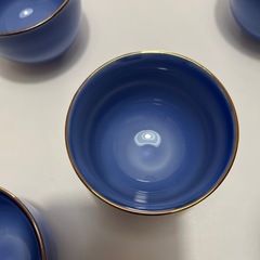 涼しげ湯呑みの画像