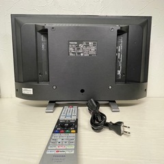 f●■TOSHIBA 東芝 【REGZA レグザ】 液晶テレビ 24V34 24V型 2021年製 リモコン有りの画像