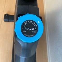 VALX スピンバイク フィットネスバイク 10段階 エアロバイク キャスター付き エクササイズ トレーニングバイク 静音  の画像