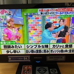 DVD内蔵テレビ　オリオン　19型
