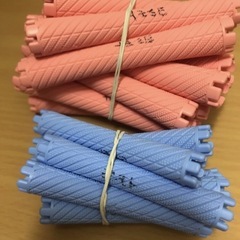 カーラー ピンク ブルー セット