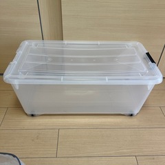 80L プラスチックケース 収納ケースの画像