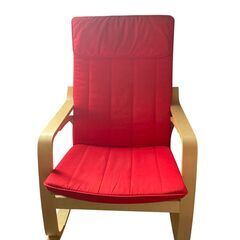 【美品】イケア IKEA ロッキングチェア 椅子 家具 ポエング...
