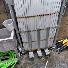 ゲート　伸縮　蛇腹