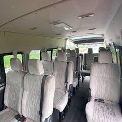 ★NV350キャラバンマイクロバス★キーレスキー★ナビ★ＥＴＣ★車検1年付き★バックカメラの画像