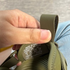 NIKE サンダル23センチ　カーキ色　美品のため値下げしません。の画像