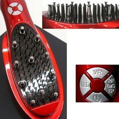 使用感少なめ アデランス ヘアリプロ DoRAISE 電気リフトブラシ イタリアンレッド 充電台付き　顔回り/デコルテ/頭部 ヘアケア　髪　☆ PayPay(ペイペイ)決済可能 ☆ 札幌市 豊平区 平岸 平岸店の画像